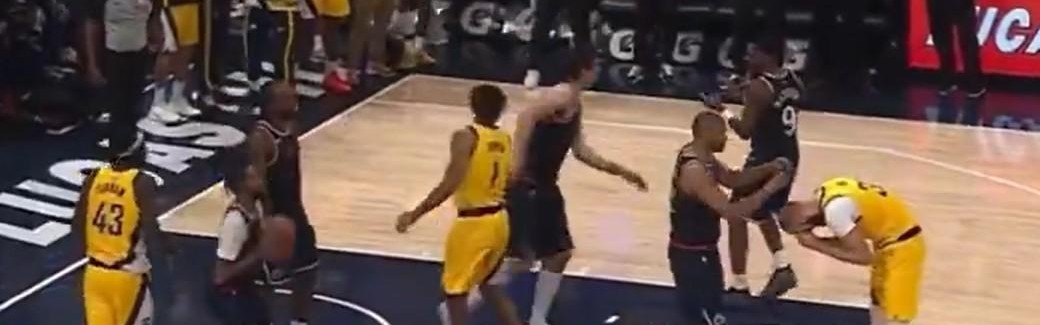 明着摆烂？步行者0.1秒落后1分获2罚，赫夫两罚不中送走比赛